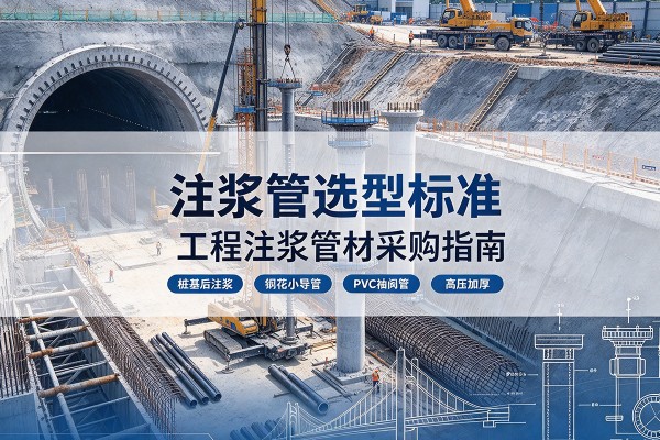 咸安注浆管选型标准