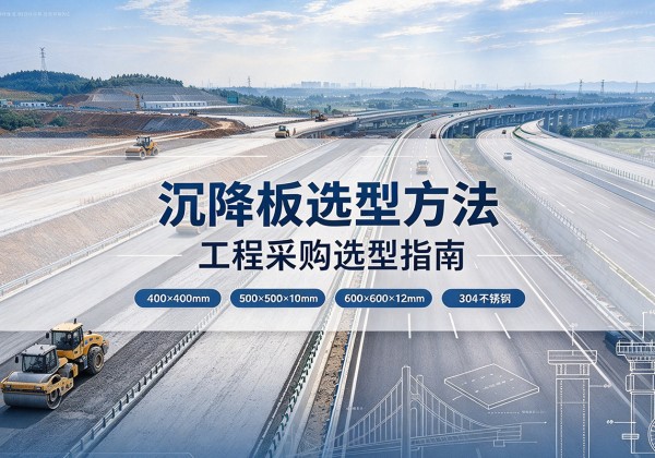 咸安沉降板选择方法