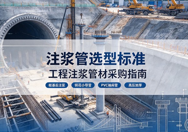 咸安注浆管选型标准